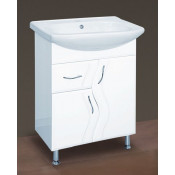 Тумба с раковиной Misty Лагуна 65 с 1 ящиком