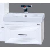 Тумба с раковиной Misty Европа 50 повесная, с доводчиком
