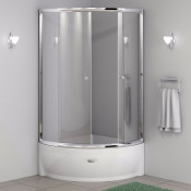 Душевой уголок Радомир Люкс 100х100 см с высоким поддоном