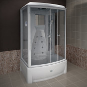 Душевая кабина Радомир Диана-2 139х108 см высокий поддон