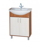 Тумба с раковиной Misty Лада 50, напольная