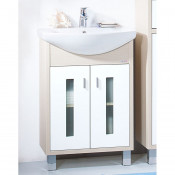 Тумба под раковину Бриклаер Бали 60 см, светлая лиственница