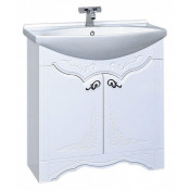 Тумба с раковиной Misty Неаполь 75 прямая