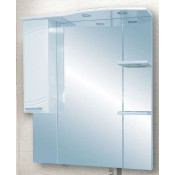 Зеркало-шкаф Misty Флори 90, левый