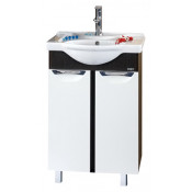 Тумба с раковиной Misty Франко 55 прямая