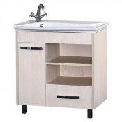 Тумба с раковиной Misty Модерн 80 с 1 ящиком