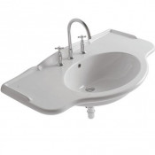 Раковина подвесная Globo Paestum PA022.BI*1, 110х60 см