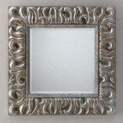 Зеркало Devon&Devon Flames арт. DKFLAMES, светлое золото, 73,5*73,5 см