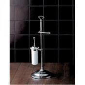 Стойка, бумагодержатель и ершик Devon&Devon Single арт. SL12CR, хром