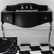 Тумба под раковину Devon&Devon Miami MIAMIMARCR, хром