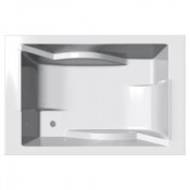 Акриловая ванна Vayer Coral 180х120 см Гл000006812