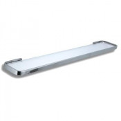 Полка Novaservis Novatorre 4 арт. 6440.0, хром/стекло прозрачное, 60 см