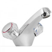 Смеситель Mofem Primula 100 PRIM 140-0178-12/100 для раковины, резиновый клапан