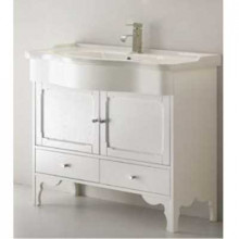 Комплект мебели для ванной Eban Federica 105 FBSFD105-B bi decape*4, белый