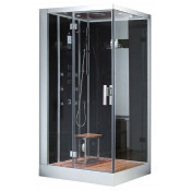 Душевая кабина Eago Oslo DZ959F8 левая черная