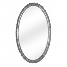 Зеркало Migliore арт.ML.COM-70.510 овальное h118*L70*P5 см, серебро
