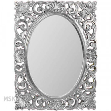 Зеркало прямоугольное Migliore арт.ML.COM-70.721, h95xL73xP4 cm, серебро