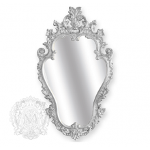 Зеркало фигурное Migliore арт.ML.COM-70.723, h76*L44*P4 см, серебро
