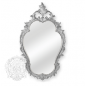 Зеркало фигурное Migliore арт.ML.COM-70.725, h98*L58*P4 см, серебро