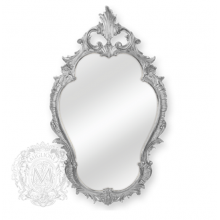 Зеркало фигурное Migliore арт.ML.COM-70.725, h98*L58*P4 см, серебро