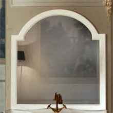 Зеркало Tiffany Victory 322bi puro, 105*115 см, цвет Bianco puro