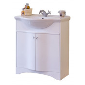 Тумба под раковину Аллигатор ВОЯЖ 2-55, цвет белый, 55*46*85 см