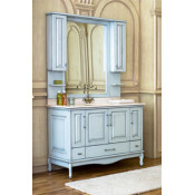 Тумба с двумя раковинами Аллигатор CAPAN 160E(D), 160*56*85 см