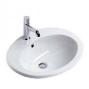 Раковина Catalano INCASSO 61 1JOIN00, 61*51*18,5 см, врезная сверху