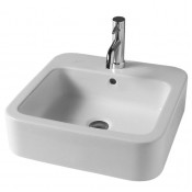 Раковина Hatria Happy Hour Y0M701, 48*48 см для установки на столешницу