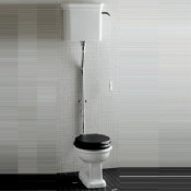 Унитаз с фурнитурой - хром