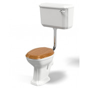 Унитаз с фурнитурой - хром