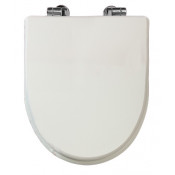 Сидение Migliore Milady ML.MLD-26.710.LB.CR с сист.Microlift, цвет Laccato Bianco, фурнитура-хром