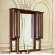 Зеркало с подсветкой Аллигатор CAPAN 130K(D), с двумя шкафчиками, 130*17*115 см