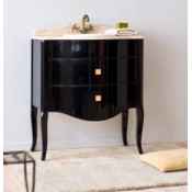 Тумба с раковиной Аллигатор ROYAL Комфорт 70L(М), МДФ крашеный, 70*55,5*85 см