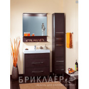 Тумба с раковиной Бриклаер Чили 80, венге