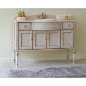 Тумба с раковиной Аллигатор VAN 110P, 110*57*85 см