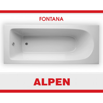 Акриловая ванна ALPEN Fontana 170x70 см