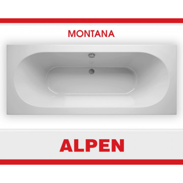 Акриловая ванна ALPEN Montana 170x75 см