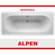 Акриловая ванна ALPEN Montana 180x80 см