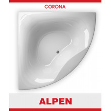 Акриловая ванна ALPEN Corona арт. AVB0016, 150x150 см