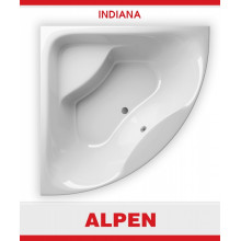 Акриловая ванна ALPEN Indiana 140x140 см