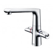 Смеситель WasserKRAFT LOSSA 1207 для кухни с поворотным изливом, хром