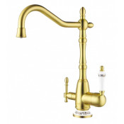 Смеситель Zorg Clean Water ZR 312 YF-50-BR LIGHT для кухни под фильтр, цвет светлая бронза