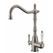 Смеситель Zorg Clean Water ZR 312 YF-50-SATIN для кухни под фильтр, цвет сатин