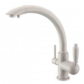 Смеситель Zorg Clean Water ZR 314 YF-33-KVARTS для кухни под фильтр, цвет кварц