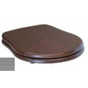 Крышка-сиденье Kerasan Retro 108840 Soft-Close, орех/хром