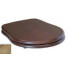 Крышка-сиденье Kerasan Retro 108640 Soft-Close дерево/бронза