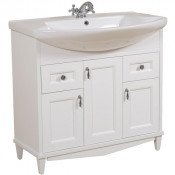 Тумба с раковиной Аква Родос Liana 90 хром