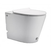 Приставной унитаз с функцией импульсного смыва Cerutti SPA Argentera B-380B 600x350x410 7267