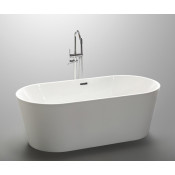 Отдельностоящая акриловая ванна Cerutti SPA Resia B-7109 1700x800x600